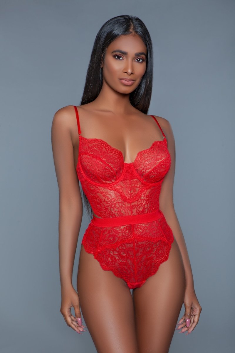 Be Wicked Red / S 2014 Bettany Bodysuit