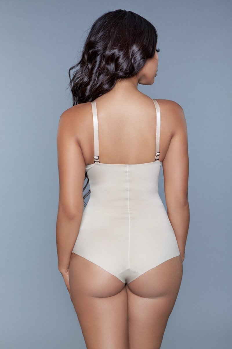 Be Wicked Shapewear Nude / S/M 2003 What Waist Shapewear Bodysuit