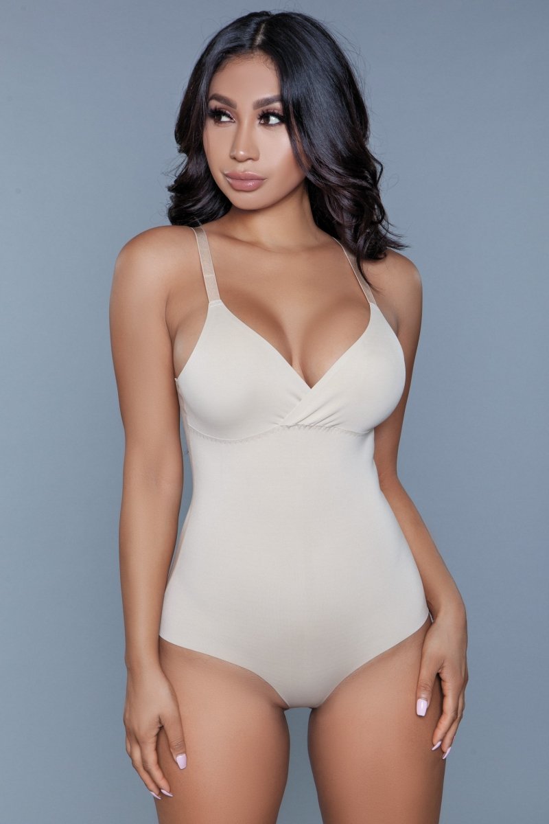 Be Wicked Shapewear Nude / S/M 2003 What Waist Shapewear Bodysuit