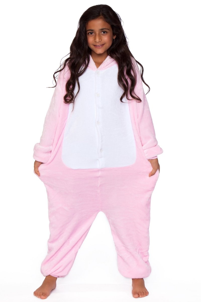 Be Wicked Sleepwear Pink/White / 7-9 Years C1817-C PIG Child Onesie
