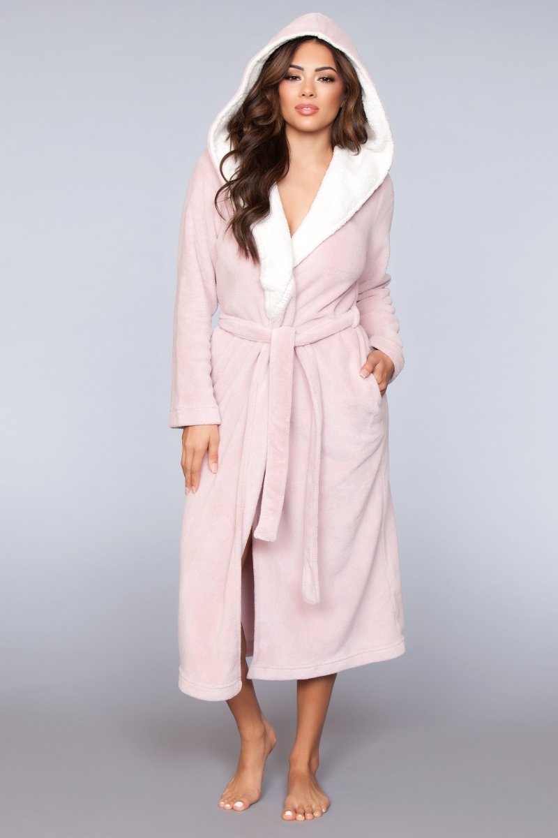 Be Wicked Sleepwear Pink / S/M 1818 Janette Robe
