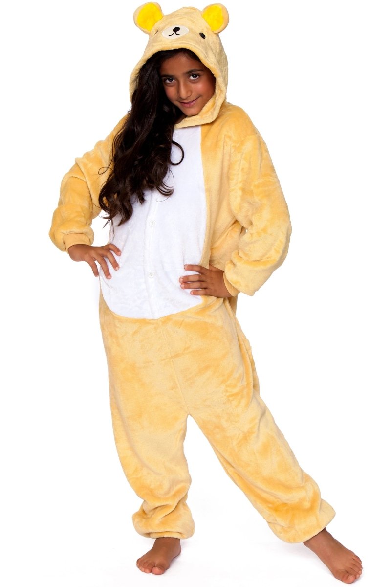 Be Wicked Sleepwear Yellow / 7-9 Years C1804-C BEAR Child Onesie