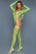 BeWicked Body Stockings Neon Green 2156 Alluring Fishnet Bodysuit