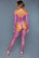 BeWicked Body Stockings Purple 2156 Alluring Fishnet Bodysuit