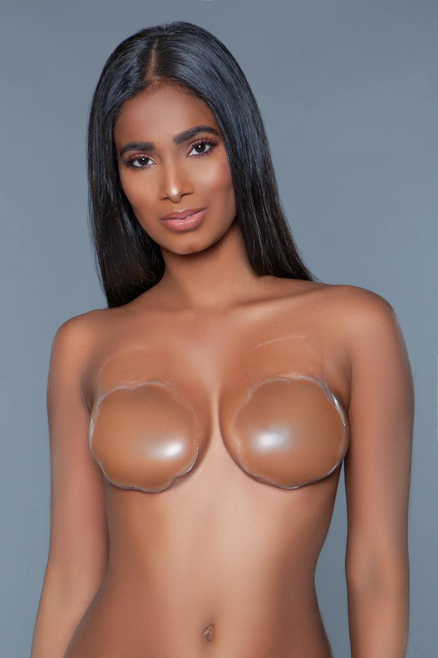 BeWicked Bra Accessories Dark Skin / Medium/large XR021F Flora Nipple Cover