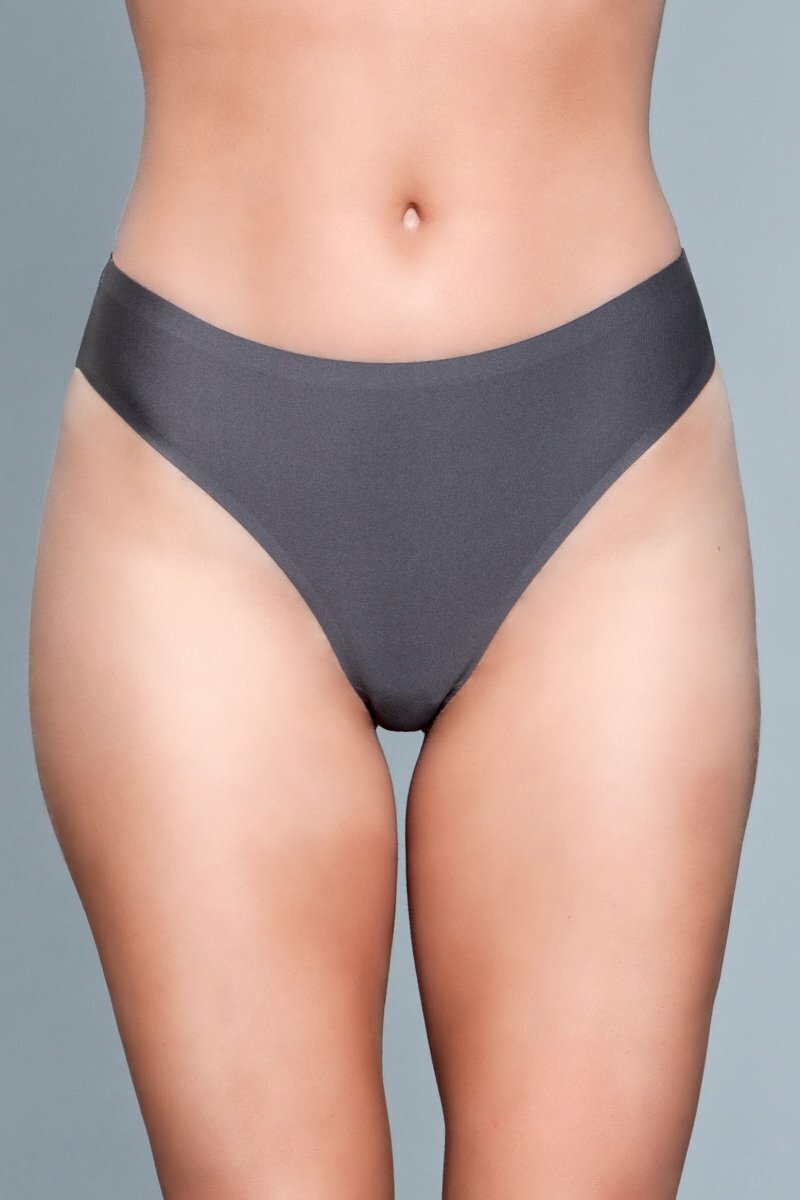 BeWicked Panties 1850 Reina Thong Grey