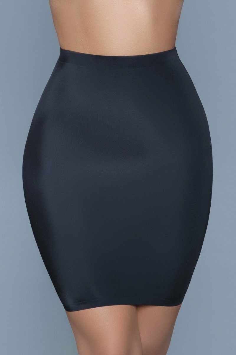 BeWicked Shapewear Black / 1X/2X 2005 Slimin&#39; Shapewear Slip Skirt Black