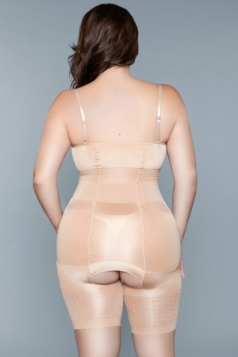 BeWicked Shapewear Nude / Large BW1675ND Thinking Thing Body Shaper - Nude