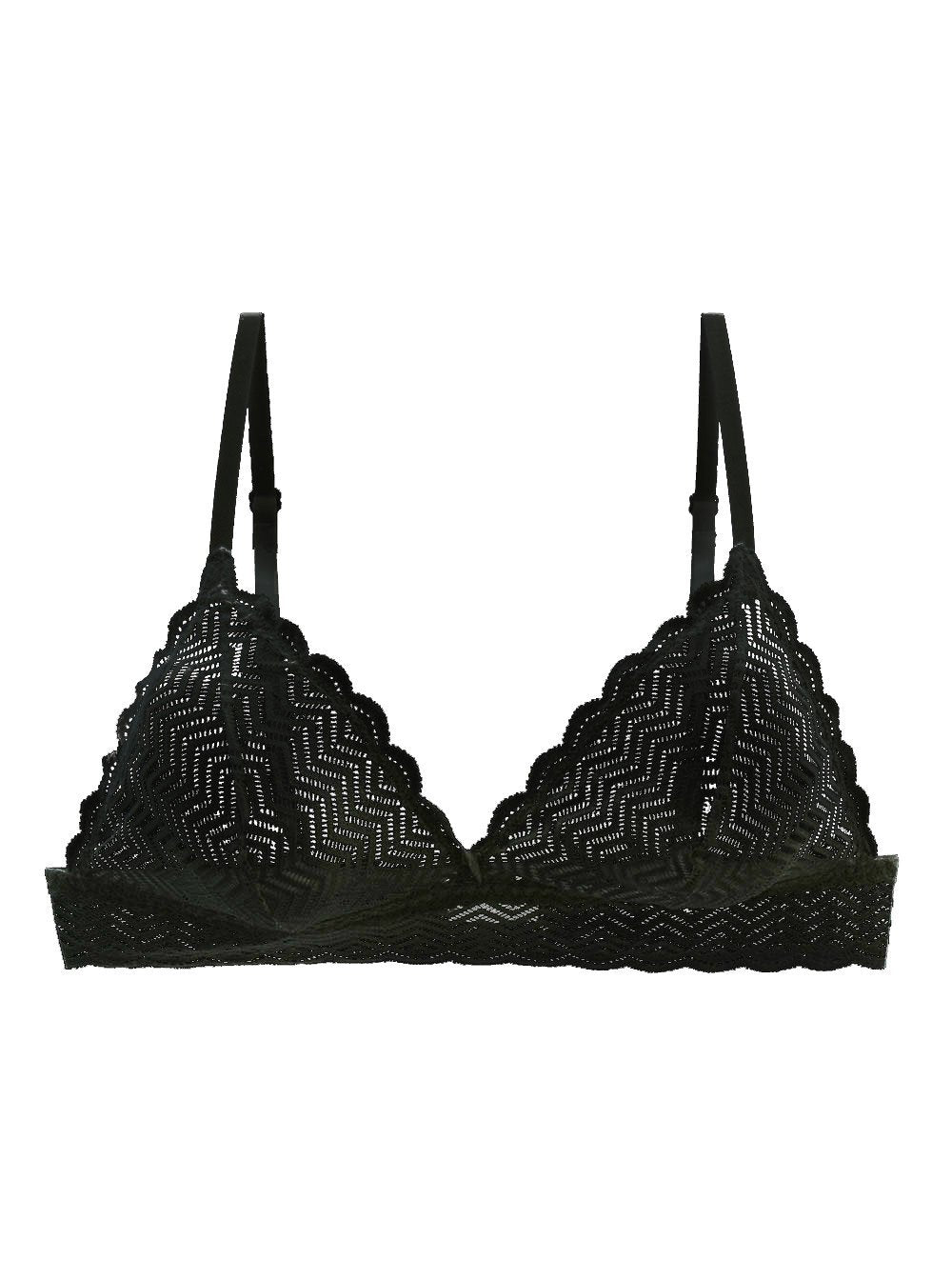 Cosabella BRALETTE L / BLACK SWEET TREAT GEO BRALETTE