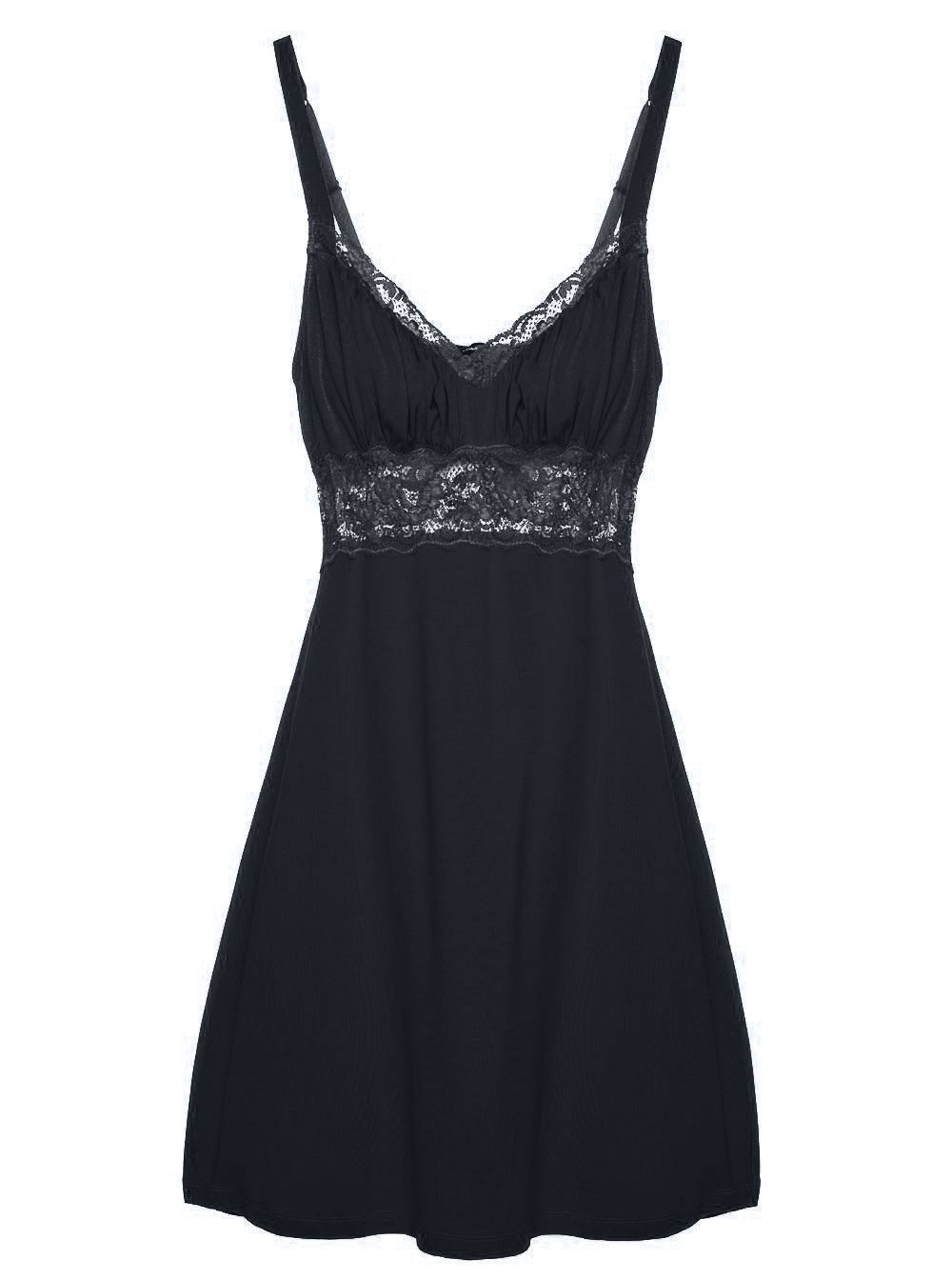 Cosabella Chemise L / BLACK TALCO&trade; LACE CHEMISE