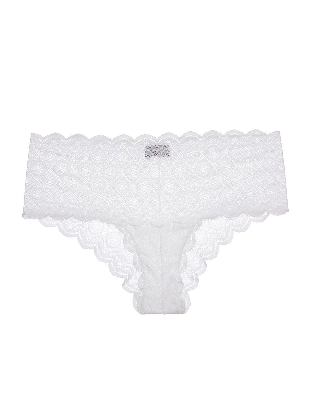 Cosabella Panties M/L / WHITE SWEET TREAT MEDALLION LACE HOTPANT