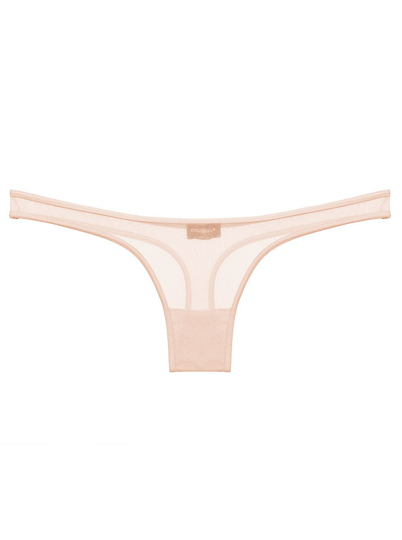 Cosabella THONGS M/L / BLUSH Cosabella Soire Sheer Lace Low Rise Thong Panties