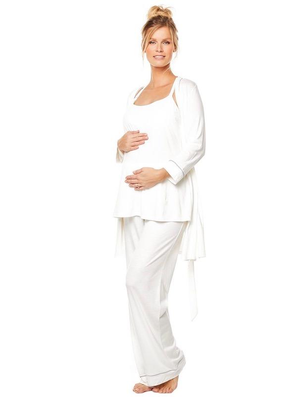 Cosabella Womens Robes Maternity Robe Gift Set