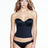 Dominique Bridal 32 / A / black Dominique Longline Strapless Push Up Bridal Corset Bra 8541 in Black