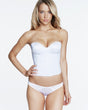 Dominique Bridal 32 / A / white Dominique Longline Strapless Push Up Bridal Corset Bra 8541 in Black