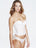 Dominique Corsets and Bustiers 32 / A / ivory Dominique Lace Longline Bridal Bra 7749