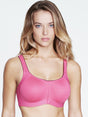 Dominique Sports Bras 32 / B / pink Dominigue Sports Bra Underwire Supportive Sports Bra 6100 Plus Size