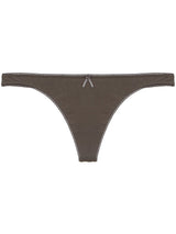 Eberjey THONGS Charcoal / XS/S Pima Goddess Everyday Thong