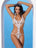 Elegant Moments Micro Bikini ONE SIZE / WHITE Jessie Fishnet Slutty Lace Up Halter Monokini Sheer micro bikini