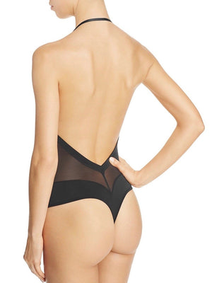 Seamless Lady Backless Full Body Shaper Thong Convertible Low Back Bodysuit  32