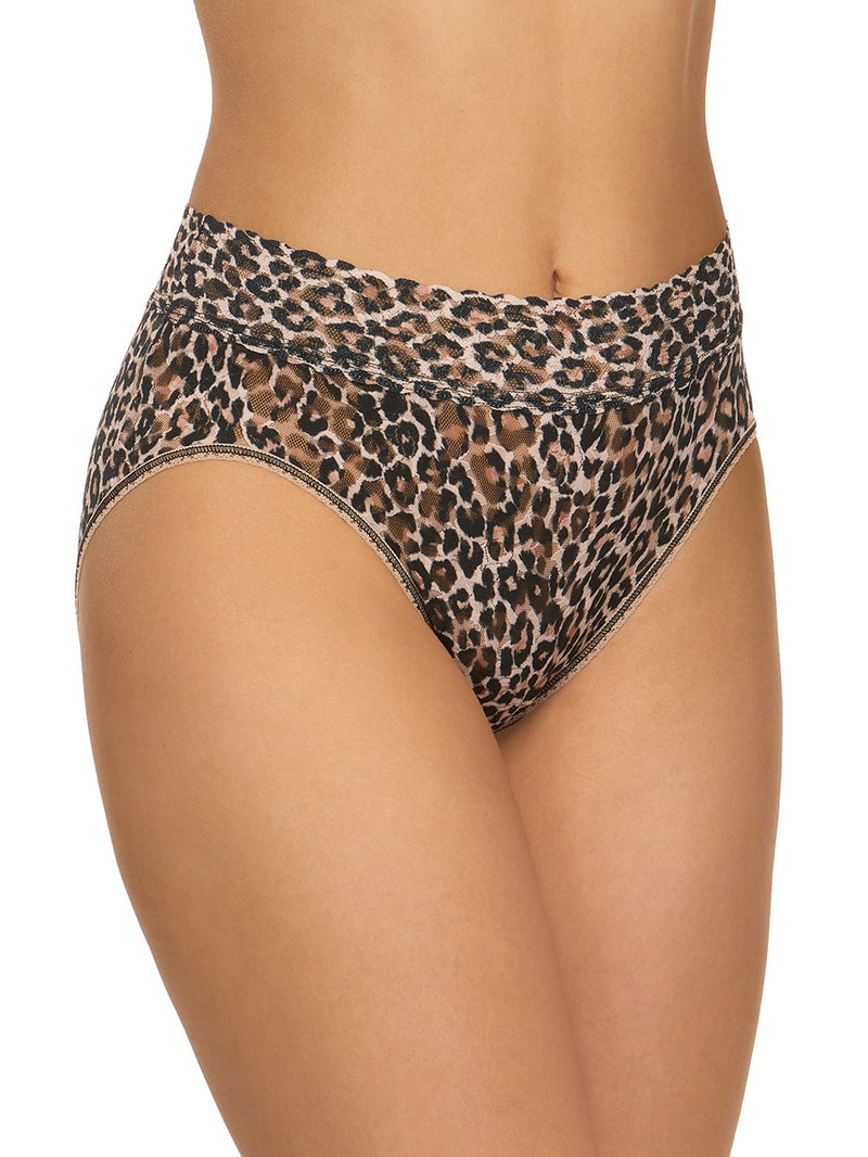 Hanky Panky Panty Brown Blk / S Classic Leopard French Brief