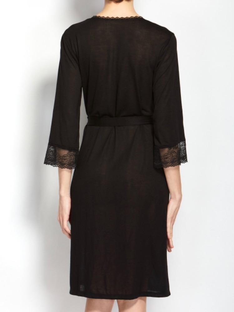 Hanky Panky Robes Stretch Lace Kimono Robe