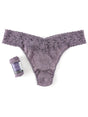 Hanky Panky Thong Dusk / One Size Rolled Signature Lace Original Rise Thong