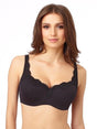 Le Mystere Bras 32 / B / black Le Mystère Lace Tisha Bra 965