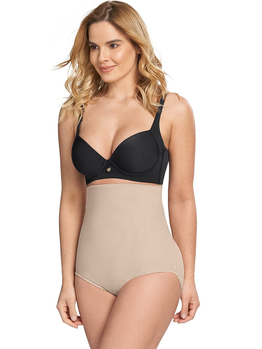 Leonisa Shapewear Nude / S High-Waisted Postpartum Belly Wrap Firm Compression Panty