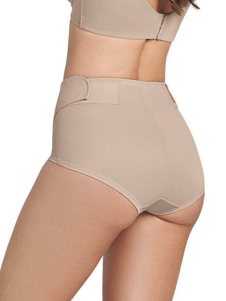 Leonisa Shapewear Postpartum Shapewear Panty with Adjustable Belly Wrap