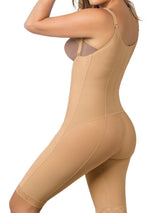 Leonisa Shapewear Power Slimmed Mid-Thigh Full Body Shaper