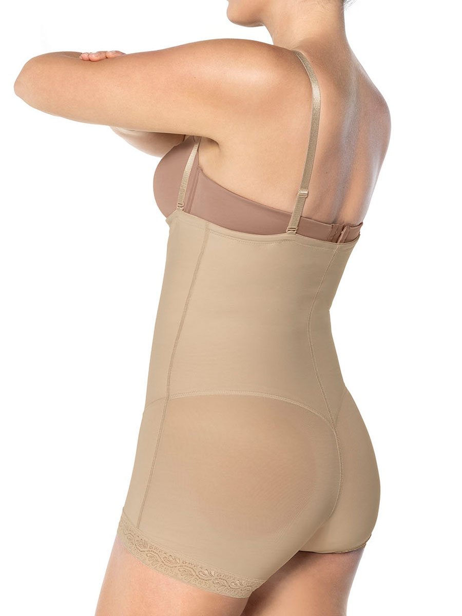 Leonisa Shapewear S / Nude Leonisa Strapless Tummy Trimmer Compression body shaper