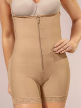 Leonisa Shapewear Strapless Tummy Control Butt Lifter Body Shaper Shorts