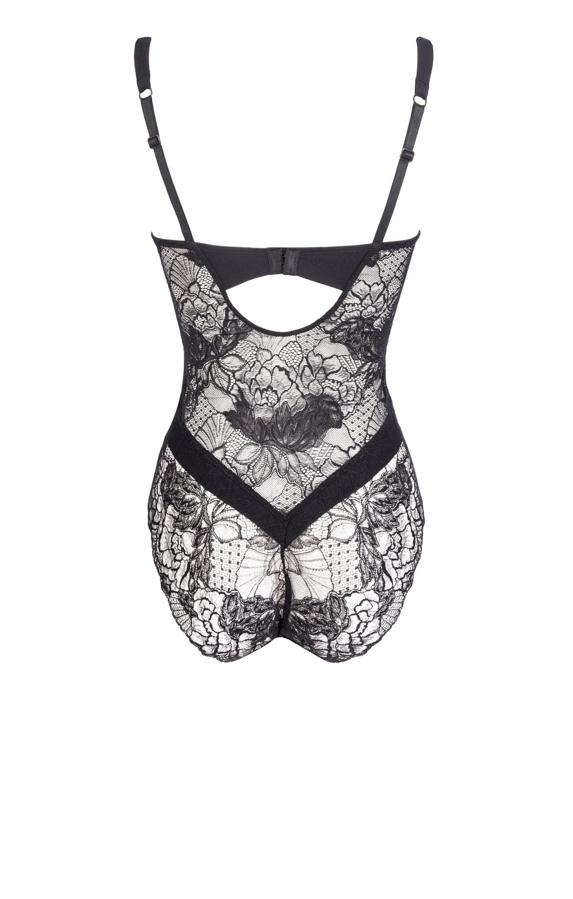 Lise Charmel Bodysuits Lise Charmel Underwire Removable Padded Lace BodySuit