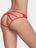 Mapale Cage Panties S / Red Low Rise Sexy Lace Cage Panties