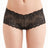 Montelle Intimates Panties S / Black Montelle Sexy Sheer Lace Cheeky Panties
