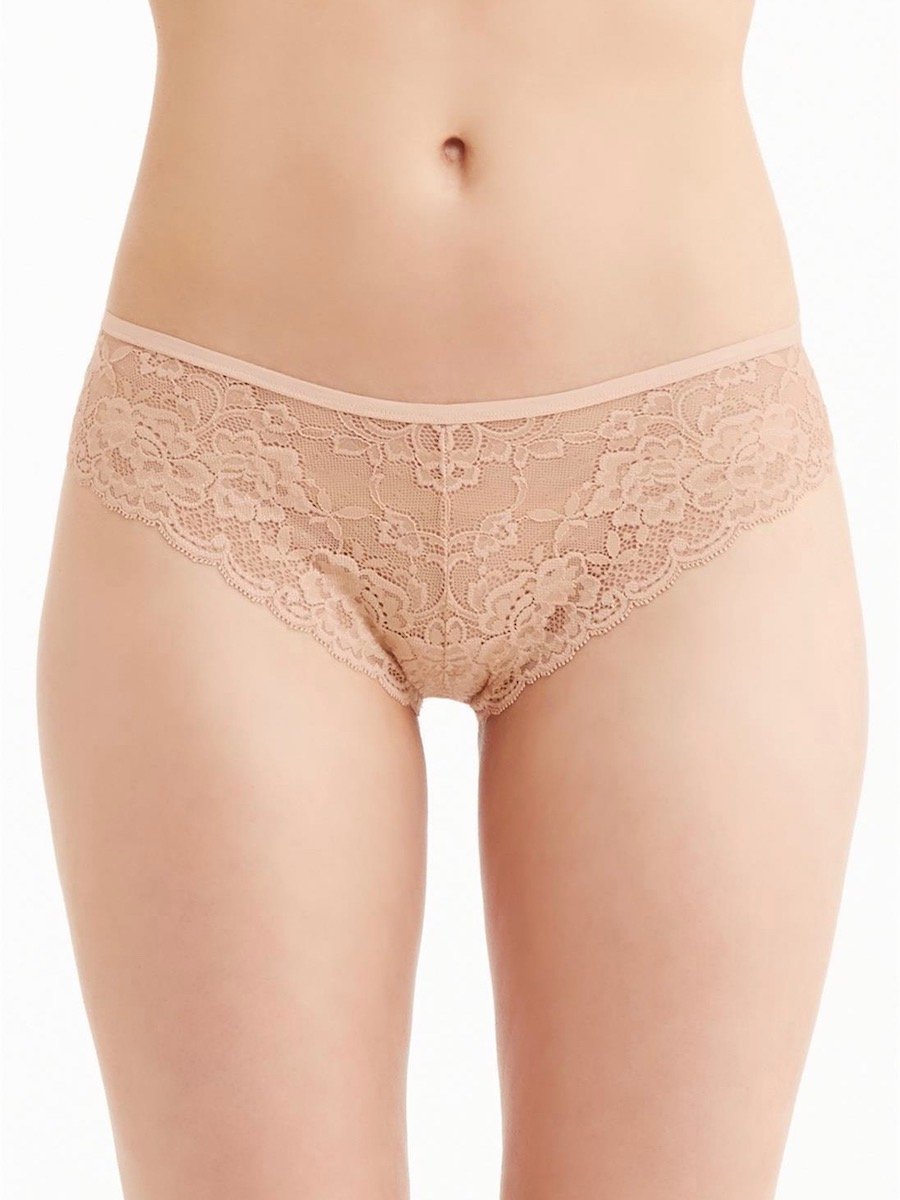 Montelle Intimates Panties S / Nude Montelle Brazilian Cheeky Panties