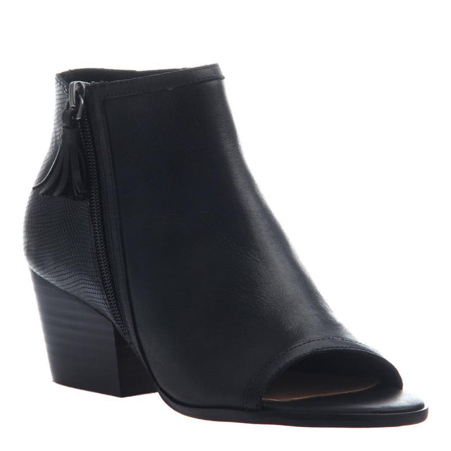 Nicole Women's Shoes 6 / Black Nicole Ania Open Toe Bootie