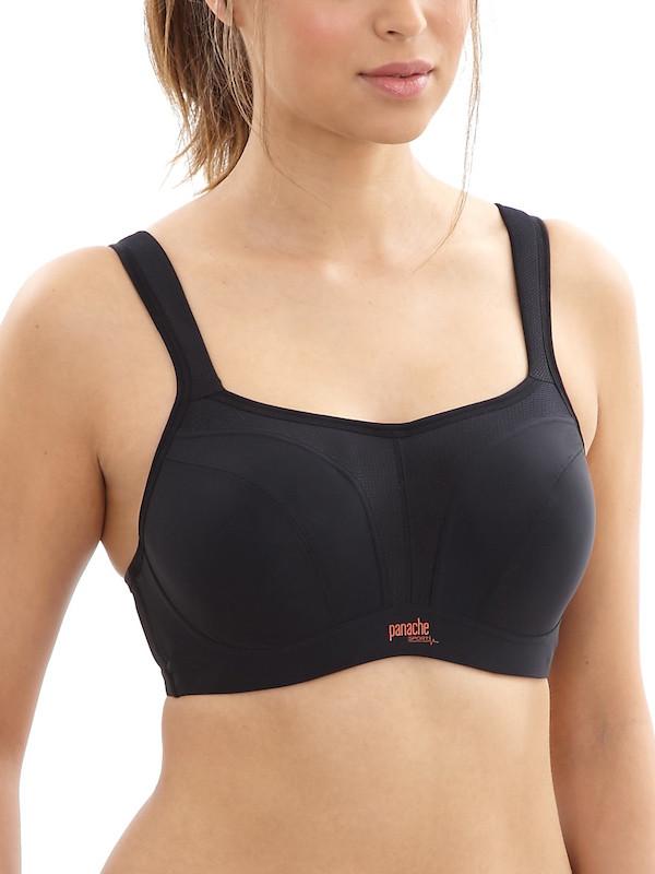 Plus Size High Impact Large Bust Full Coverage Workout Bras, 47% OFF