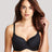 Panache Bras Black / 28 / D Cari Moulded Spacer Racer Back Bra 7961