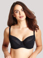 Panache Bras Black / 30 / D Panache Olivia Balconnet Bra
