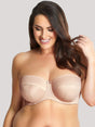 Panache Bras Linen / 34 / E Dana Balconette Plus size Strapless Bra by Panache