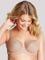 Panache Cleo Bras 28 / E / Latte Cleo Asher Balconnet Bra - Latte