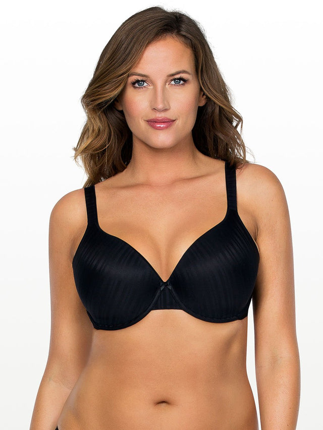 Parfait Bras 30 / D / Black Aline T-shirt Bra