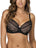 Parfait Bras 30 / D / Black/Blush Penelope Padded Underwire Bra P519