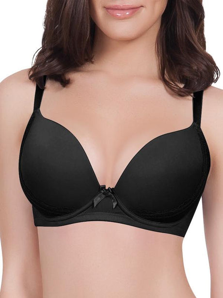 Parfait Bras 30 / D / black Parfait Casey Plunge Molded Bra 2801