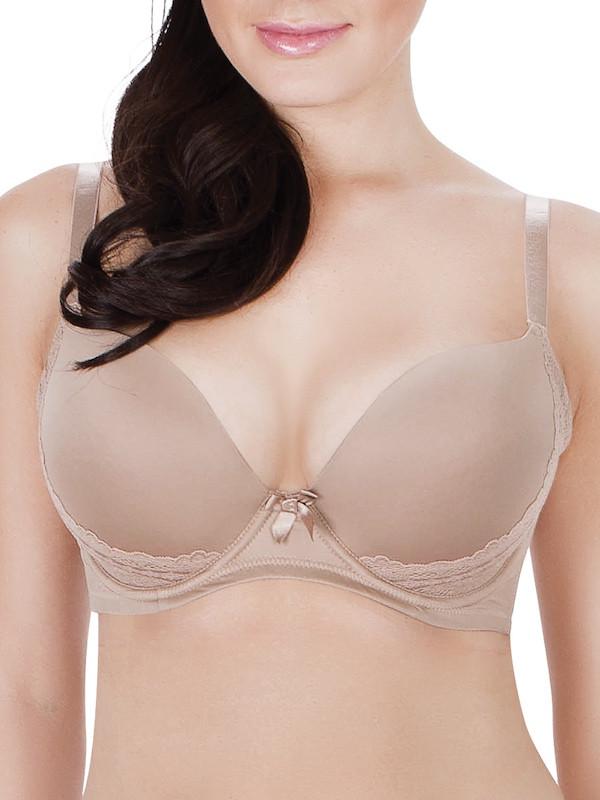 Parfait Bras 30 / D / nude Parfait Casey Plunge Molded Bra 2801