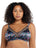 Parfait Bras 32 / B / Black With Floral Jade Padded Bralette - Black With Floral