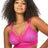 Parfait Bras 32 / B / Bright Pink Parfait Mia Dot Wire-free Padded Mesh Bralette - Bright Pink