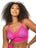 Parfait Bras 32 / B / Bright Pink Parfait Mia Dot Wire-free Padded Mesh Bralette - Bright Pink